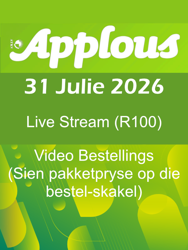 ATKV-Applous 2026 - Vrydag 31 Julie